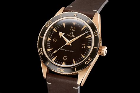 omega bronze gold seamaster 300